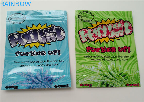 Material matte de empacotamento do incenso erval OPP da folha de alumínio com cor transparente