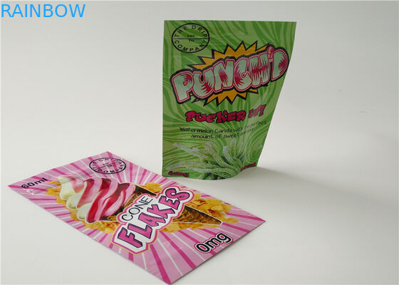 Material matte de empacotamento do incenso erval OPP da folha de alumínio com cor transparente