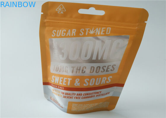 Material matte de empacotamento do incenso erval OPP da folha de alumínio com cor transparente