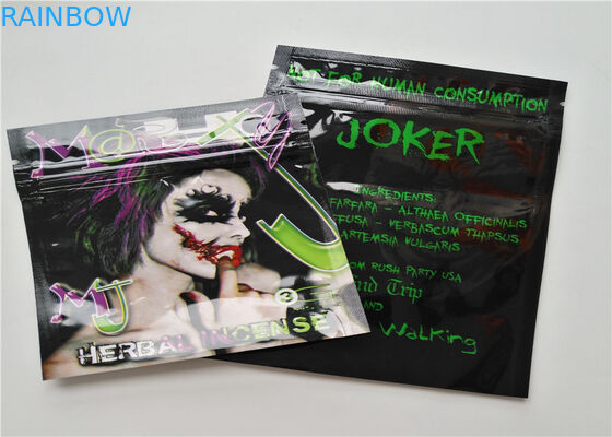 Incenso erval do tamanho pequeno que empacota o logotipo feito sob encomenda impresso com a camada de alumínio laminada