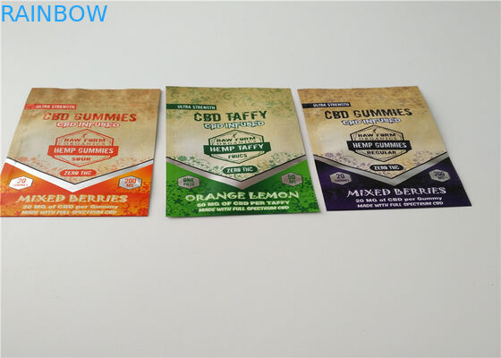 Incenso erval do tamanho pequeno que empacota o logotipo feito sob encomenda impresso com a camada de alumínio laminada