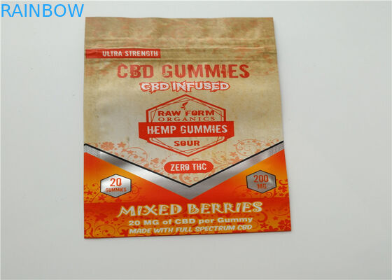 Incenso erval do tamanho pequeno que empacota o logotipo feito sob encomenda impresso com a camada de alumínio laminada