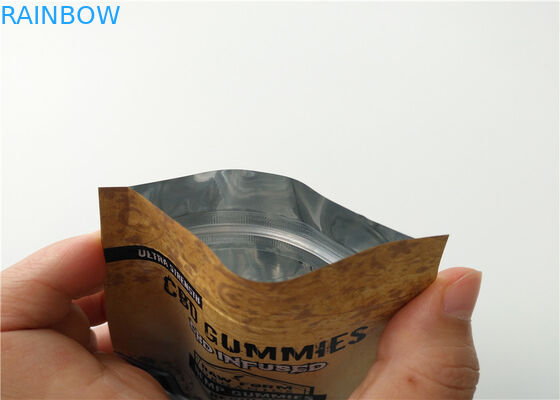 Incenso erval do tamanho pequeno que empacota o logotipo feito sob encomenda impresso com a camada de alumínio laminada