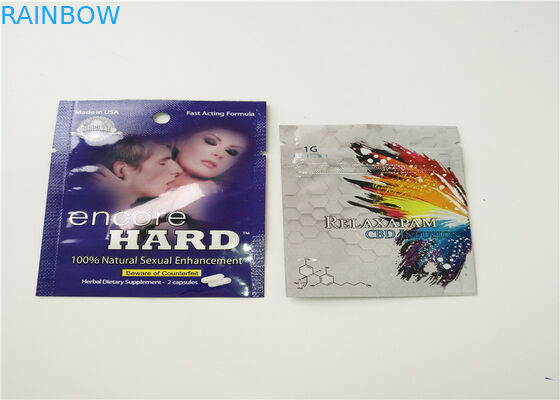 Abotoe a impressão de empacotamento do Gravure do incenso erval do fechamento com selo hermético do zíper