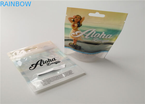 Abotoe a impressão de empacotamento do Gravure do incenso erval do fechamento com selo hermético do zíper