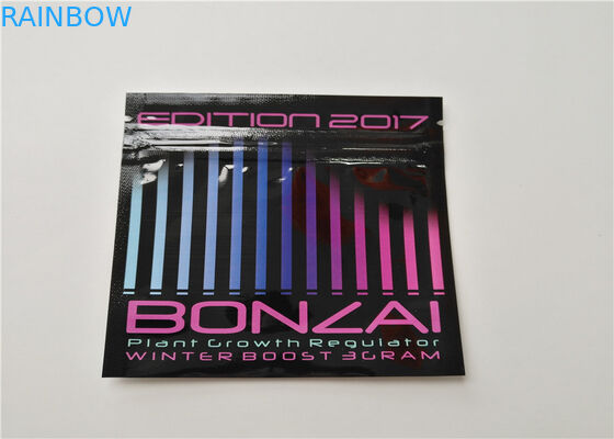 Abotoe a impressão de empacotamento do Gravure do incenso erval do fechamento com selo hermético do zíper