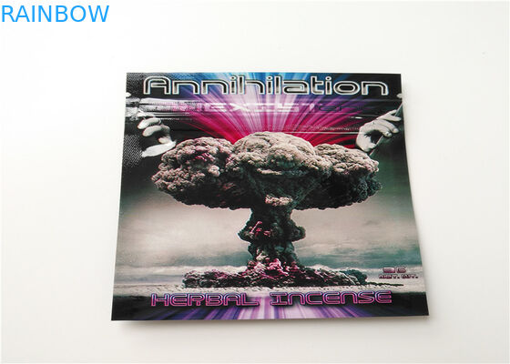 Incenso erval Resealable que empacota, sacos plásticos de THC do zíper para o empacotamento do comprimido