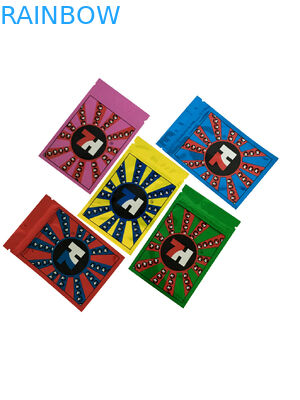 A etiqueta feita sob encomenda plástica dos sacos 7h do zíper da folha lustrosa imprimiu para cápsulas das sementes de CBD