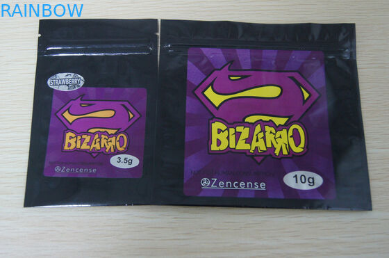 Não - o zíper plástico tóxico ensaca para o urso gomoso/empacotamento gomoso dos doces
