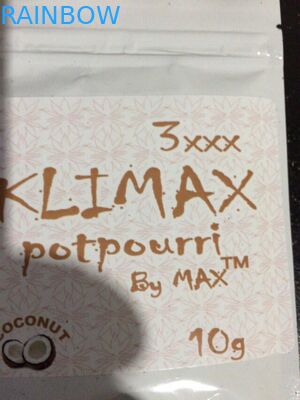 Incenso erval que empacota, sacos plásticos da prova do cheiro do zíper para o empacotamento de alimento