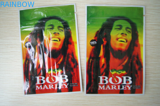 Incenso erval que empacota, malote lateral 4g da folha ambarina do selo da segurança três