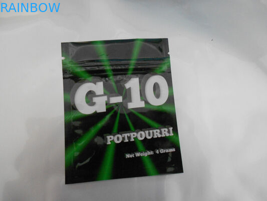 Empacotamento erval autoadesivo do incenso a favor do meio ambiente para cápsulas de CBD