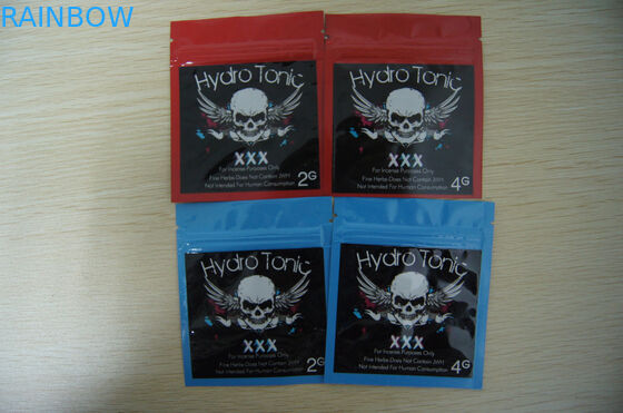 Empacotamento erval autoadesivo do incenso a favor do meio ambiente para cápsulas de CBD