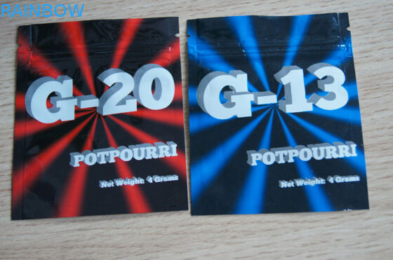 Empacotamento erval autoadesivo do incenso a favor do meio ambiente para cápsulas de CBD