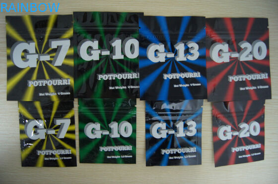 Empacotamento erval autoadesivo do incenso a favor do meio ambiente para cápsulas de CBD