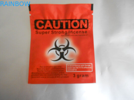 Materiais laminados levantam-se a impressão da rotogravura do malote com furo redondo do cair