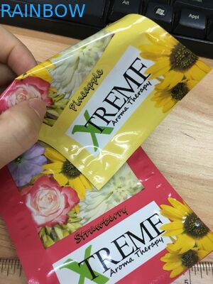 Incenso erval que empacota, sacos médicos da flor de CBD da folha de alumínio com oito cores