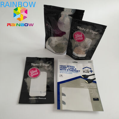 A janela clara levanta-se sacos do malote para o alimento/doces/café 10000 MOQ