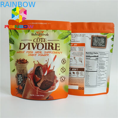 A folha de alumínio laminada lustrosa ensaca 100mircon para cookies do cozimento do açúcar