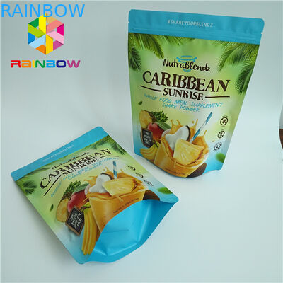 A folha de alumínio laminada lustrosa ensaca 100mircon para cookies do cozimento do açúcar