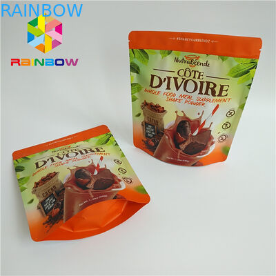 Os malotes plásticos que empacotam, Matt de produto comestível levantam-se sacos do malote para o petisco