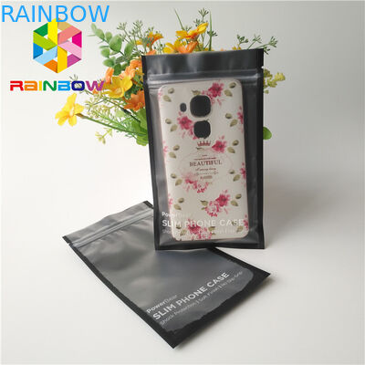 Os malotes plásticos personalizados que empacotam 1,6 x 8cm para lados móveis do cabo 3 selaram o saco para o saco do noni do fruto do petisco