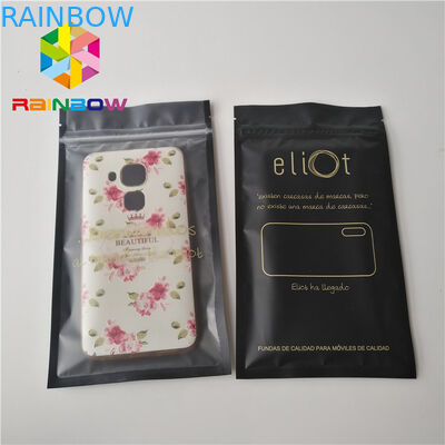 Os malotes plásticos personalizados que empacotam 1,6 x 8cm para lados móveis do cabo 3 selaram o saco para o saco do noni do fruto do petisco