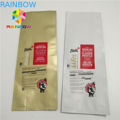 Malotes plásticos que empacotam, sacos do tamanho grande da folha de alumínio com lado do selo do quadrilátero da válvula