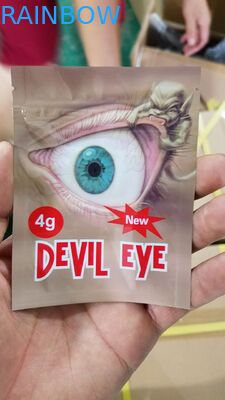 Ravure que imprime o material lateral da folha de Mylar do malote do selo três com o punho da parte superior de Ipper