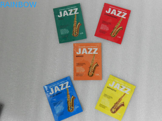 Sacos plásticos do zíper do saquinho do pacote com material do produto comestível com cor de CMYK