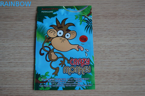 o zíper 40mg plástico ensaca o ar do carimbo de ouro - barreira uma espessura de 100 mícrons