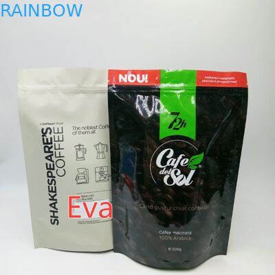 Plásticos de prata levantam-se o tóxico dos sacos 500g do malote não - para o empacotamento do pó do chá do café