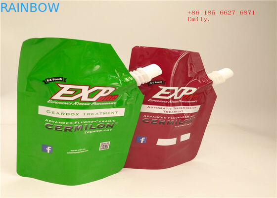 Malote reusável do bico que empacota o produto comestível plástico do aperto para o suco de fruto