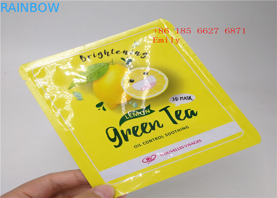 Saco de empacotamento cosmético da máscara facial