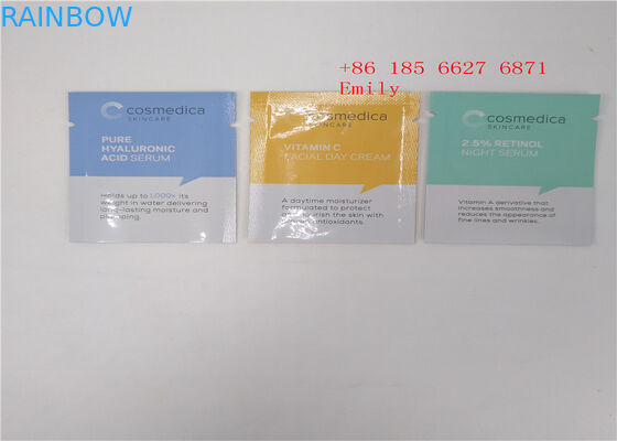 Saco de empacotamento cosmético da máscara facial