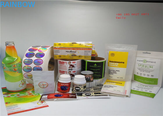 Etiquetas impermeáveis adesivas da luva do psiquiatra 3D