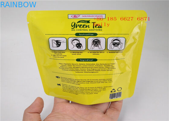 Saco de empacotamento cosmético impresso costume