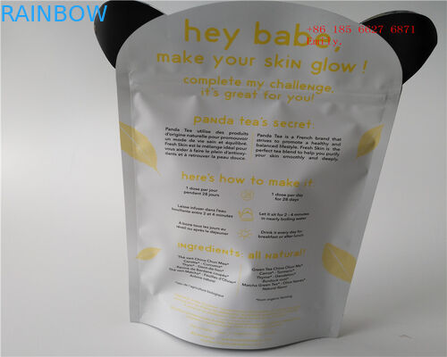 A desintoxicação embala os saquinhos de chá que não empacotam com material de VMPET nenhuns cheiro e gosto