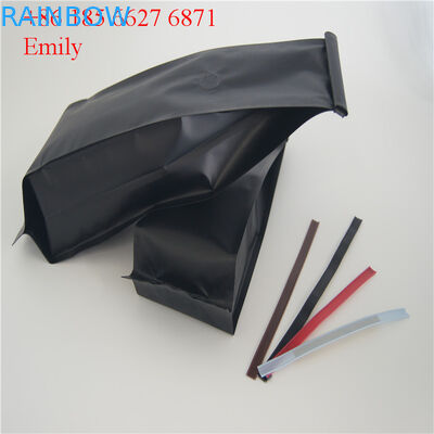 Dos sacos materiais da folha de alumínio do ANIMAL DE ESTIMAÇÃO efeito lustroso da cor com laço 10000pcs da lata