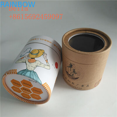 Eco - caixa de papel amigável que empacota a forma personalizada com janela clara