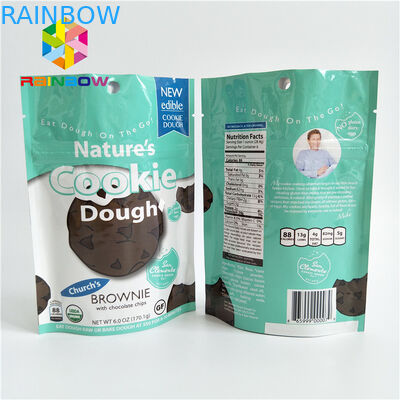 Sacos de embalagem de lanches de pequeno porte com porta superior de fecho e cor personalizada