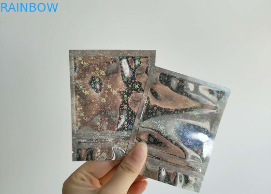 Malote personalizado da folha de alumínio da estrutura um lateral de 5 milímetros selado para o cigarro