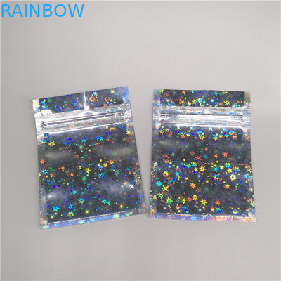 Selo lateral de empacotamento do tamanho três pequenos dos sacos da folha do pó do zíper para erval e o chá