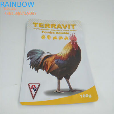 Espessura personalizada dos alimentos para animais de estimação malote plástico reciclável com impressão do logotipo