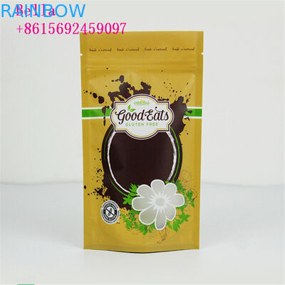 O petisco/secou o empacotamento de alimento plástico do alimento com logotipo impresso personalização