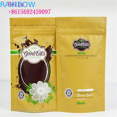 O petisco/secou o empacotamento de alimento plástico do alimento com logotipo impresso personalização