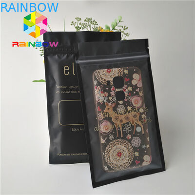 O costume do material plástico impresso levanta-se malotes para o caso do telefone celular