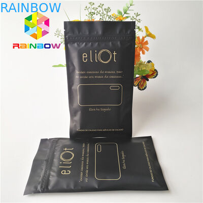 Os malotes plásticos reciclados Ziplock que empacotam, costume de USB impresso levantam-se malotes