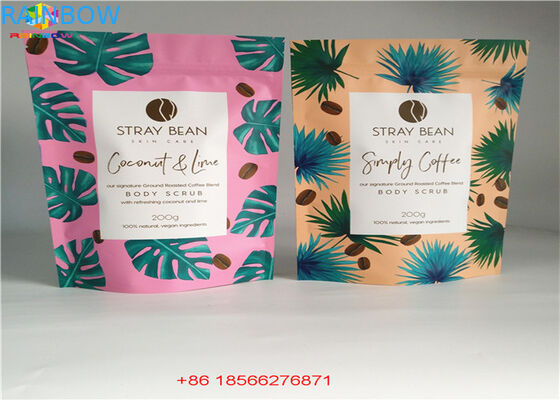 Levante-se materiais laminados holograma de empacotamento cosméticos do saco do laser com zíper