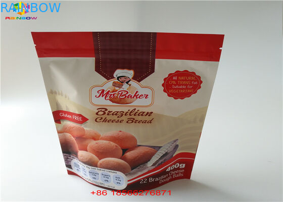 Os malotes plásticos de prata claros que empacotam o fechamento Reclosable do fecho de correr ensacam a folha de alumínio